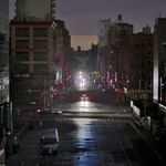 Lower Manhattan post-Sandy